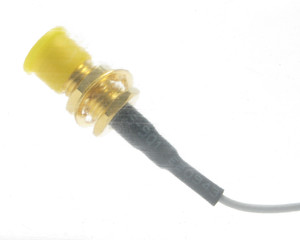 L-Com CA-UFLRSBQC20 U.FL to RP-SMA Jack Bulkhead, 1.13 Mini Coax, Pigtail 20cm L-Com CA-UFLRSBQC20 U.FL to RP-SMA Jack Bulkhead, 1.13 Mini Coax, Pigtail 20cm