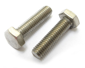 Stainless Steel Bolts/Machine Screw, 10-32 x 3/4" Hex Head, 100pcs Stainless Steel Bolts/Machine Screw, 10-32 x 3/4" Hex Head, 100pcs
