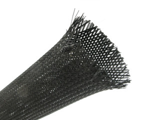 Bentley Harris FR Plus 1-3/4" Expandable Sleeving, Black w/White Tracer, 25ft Bentley Harris FR Plus 1-3/4" Expandable Sleeving, Black w/White Tracer, 25ft