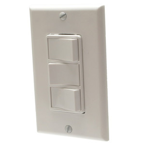 3-Function Control Wall Switch