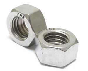 1/2"-13 Stainless Steel Hex Nuts, 100pc 1/2"-13 Stainless Steel Hex Nuts, 100pc