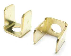 0.250 Quick Connect Tab PCB Terminal, #8 Hole, 2-tab, 90 degree, 100pcs