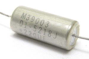 Kemet M39003/01-5218 220uF 5% 10V Milspec Capacitor, 3pcs