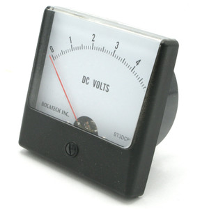 0 - 5 Volt DC Panaview Analog Panel Meter, 3 Inch