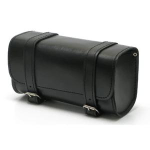 Motorcycle Handlebar Leather Tool, Fork, Luggage Bag, 120 cu in. Capacity