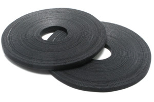 Hook & Loop Cable Fastening Wraps, 1/2" x 125ft, 30" perf, 2 rolls, 250ft total