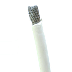 M22759/3-01-9 1/0AWG, Nickel Plated Aircraft Wire, White, 10ft M22759/3-01-9 1/0AWG, Nickel Plated Aircraft Wire, White, 10ft