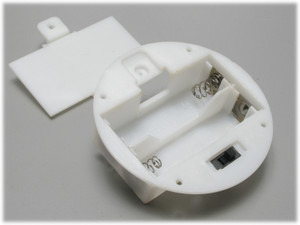 Battery Holder, 2-AA, With Switch