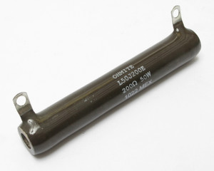 Ohmite L50J200E Power Resistor, 200 Ohm, 50W, 5% Ohmite L50J200E Power Resistor, 200 Ohm, 50W, 5%