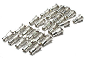BNC Female Chassis Mount Coaxial Connectors, 25pc Lot BNC Female Chassis Mount Coaxial Connectors, 25pc Lot
