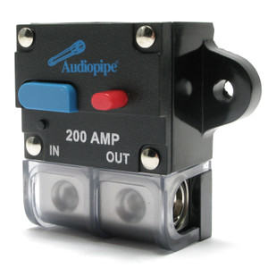 Audiopipe CB-200A, Manually Resettable Circuit Breaker, 200 Amp