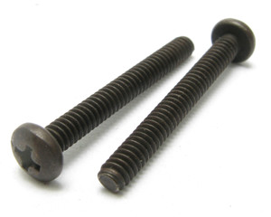 Stainless Steel Bolts/Machine Screw, #4-40 x 1'' Phillips Pan Head, Black 500pcs