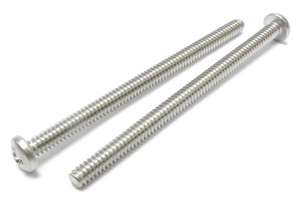 Stainless Steel Bolts/Machine Screw, #6-32 x 2-1/4'' Phillips Pan Head, 100pcs Stainless Steel Bolts/Machine Screw, #6-32 x 2-1/4'' Phillips Pan Head, 100pcs