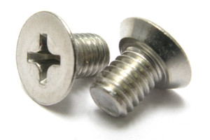 Stainless Steel Bolts/Machine Screw, #10-32 x 5/16'' Phillips Flat Head, 100pcs