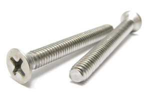 Stainless Steel Bolts/Machine Screw, #8-32 x 1-1/2'' Phillips Flat Head, 80pcs Stainless Steel Bolts/Machine Screw, #8-32 x 1-1/2'' Phillips Flat Head, 80pcs