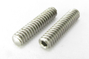 Stainless Steel Set Screw, #4-40 x 1/2" Oval Point, Hex Socket, 50pcs