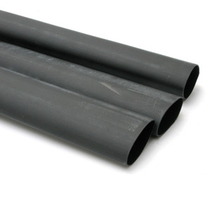 Unbranded Heat Shrink Tubing, Glue-Lined, 1in x 4ft, Black, M23052/4-304-0 (3pc)