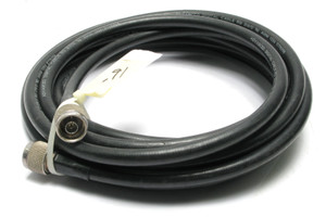 Coaxial Jumper Cable, RG-214/U, 16 Foot, Type N, Male To Male