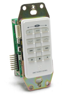 Russound Direct Source Control Keypad, White Russound Direct Source Control Keypad, White