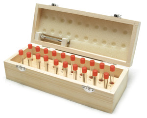 Enkay 542, Mini Drill Bit Set, 100 Piece Bits With Pin Vise And Case