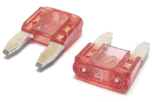 ATM Mini Blade Fuse, 4 Amp, 2 Piece Lot ATM Mini Blade Fuse, 4 Amp, 2 Piece Lot