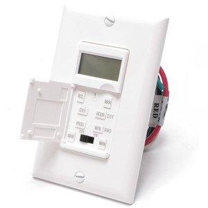 Digital In-Wall Timer, 7 Day Digital In-Wall Timer, 7 Day