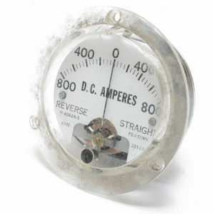 Hobart W-8062A-5 0-800 Amp DC Ammeter