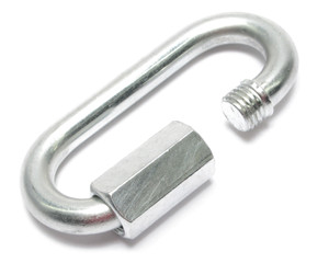 Steel Screw Quick Link, Zinc-Plated, 5/16 inch Steel Screw Quick Link, Zinc-Plated, 5/16 inch