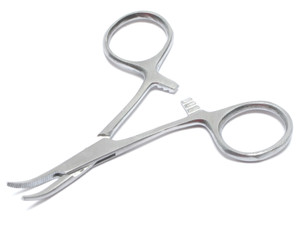 SE 636FC, Curved Serrated Tip Curved Forceps
