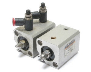 SMC NCDQ2B16-10D Compact Pneumatic Cylinder, 2pcs