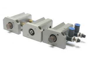 SMC NCDQ2B12-10D Compact Pneumatic Cylinder w/Flange, 3pcs
