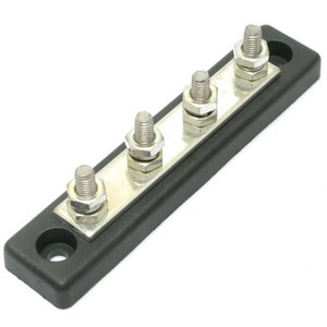 MiniBus Bar, 100 Amp, Hot Feed or Common Ground MiniBus Bar, 100 Amp, Hot Feed or Common Ground