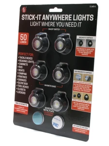 Sona Enterprise FL3409-6, Stick-It Anywhere Lights