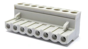 Dinkle 5ESDV-08, 8-position Terminal Block, Each