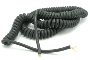 Whitney Blake 4-8093-00-91 16/3 SOOW Neoprene-Jacketed Coil Cord 4-15ft