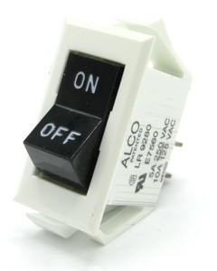 Augat Alcoswitch XR110A90+ON-OFF, Rocker Switch SPST