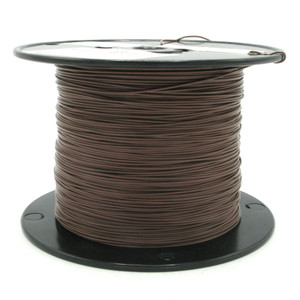 M16878/4BFE1 22AWG Silver Plated, PTFE Jacketed Wire, Brown, 100ft M16878/4BFE1 22AWG Silver Plated, PTFE Jacketed Wire, Brown, 100ft