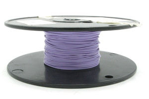 M22759/11-20-7 20AWG Silver Plated PTFE Jacketed Wire, Violet, 145ft M22759/11-20-7 20AWG Silver Plated PTFE Jacketed Wire, Violet, 145ft