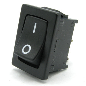 Marquardt 1801.1146, Mini Rocker Switch SPST, 6 Amp @ 125 Volt AC