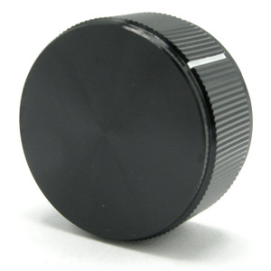 Alco KT1250B, Aluminum Knurled Knob, 1/4" Shaft Alco KT1250B, Aluminum Knurled Knob, 1/4" Shaft