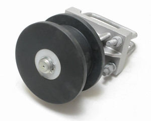 Cantilever Gate Roller 4 inch Square Post, 2 inch Square Frame Cantilever Gate Roller 4 inch Square Post, 2 inch Square Frame