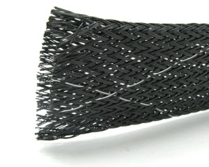 Alpha Wire GRP-120 Expandable Braided Polyester Sleeving, 1-1/4 Inch, 25ft Alpha Wire GRP-120 Expandable Braided Polyester Sleeving, 1-1/4 Inch, 25ft