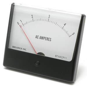 0 - 5 Amp AC Panaview Analog Panel Meter