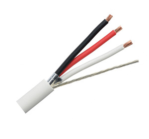 3 Conductor 22 AWG, Shielded, Plenum Security Cable, CL3P 3 Conductor 22 AWG, Shielded, Plenum Security Cable, CL3P