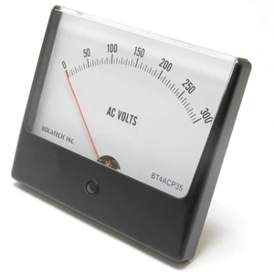 0 - 300 Volt AC Panaview Analog Panel Meter, 4.5 Inch