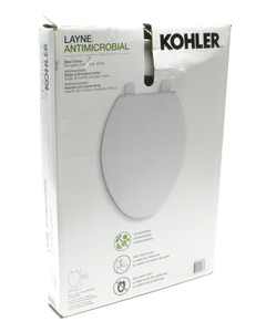 Kohler Layne Quiet-close Elongated Antimicrobial Toilet Seat