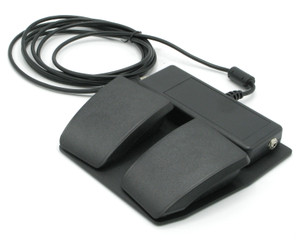Kinesis FS22AJ-JSB, Dual Action Foot Switch With Input Jack Kinesis FS22AJ-JSB, Dual Action Foot Switch With Input Jack