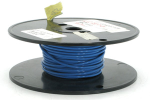 M16878/4 12AWG Blue PTFE Silver Plated Copper E12 19 Wire, 58ft M16878/4 12AWG Blue PTFE Silver Plated Copper E12 19 Wire, 58ft