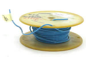 M16878/4 12AWG Blue PTFE Silver Plated Copper E12 19 Wire, 93ft M16878/4 12AWG Blue PTFE Silver Plated Copper E12 19 Wire, 93ft