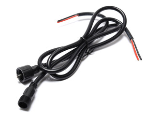 DC Coaxial 2-Conductor Weather-Tight Connector Set, 48 Inch